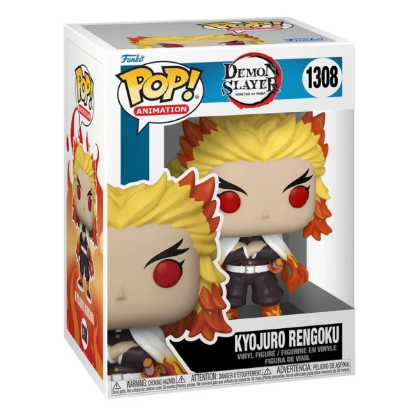 Figura de Kyojuro Rengoku Demon Slayer Funko POP!