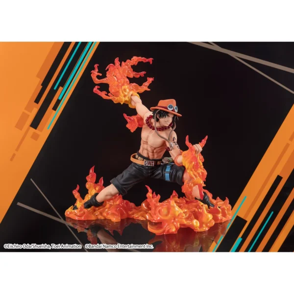 Figura de Portgas D. Ace One Piece Bounty Rush 5th Anniversary Ver. Extra Battle Figuarts Zero Tamashii Nations