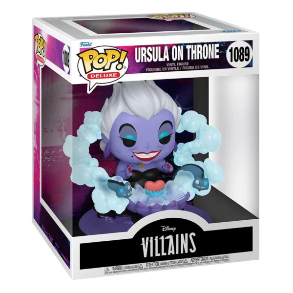 Figura de Ursula on Throne Deluxe Disney Villains Funko POP!