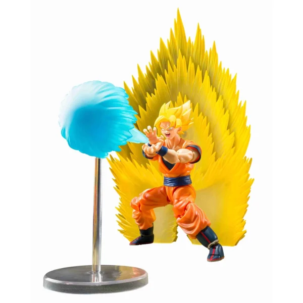 Figura de Effect Parts Teleport Kamehameha Son Goku Super Saiyan Dragon Ball Z S.H. Figuarts Tamashii Nations